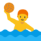Man Playing Water Polo emoji on Google